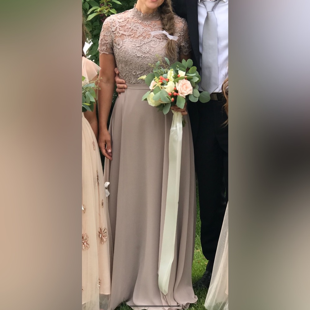 Taupe dress